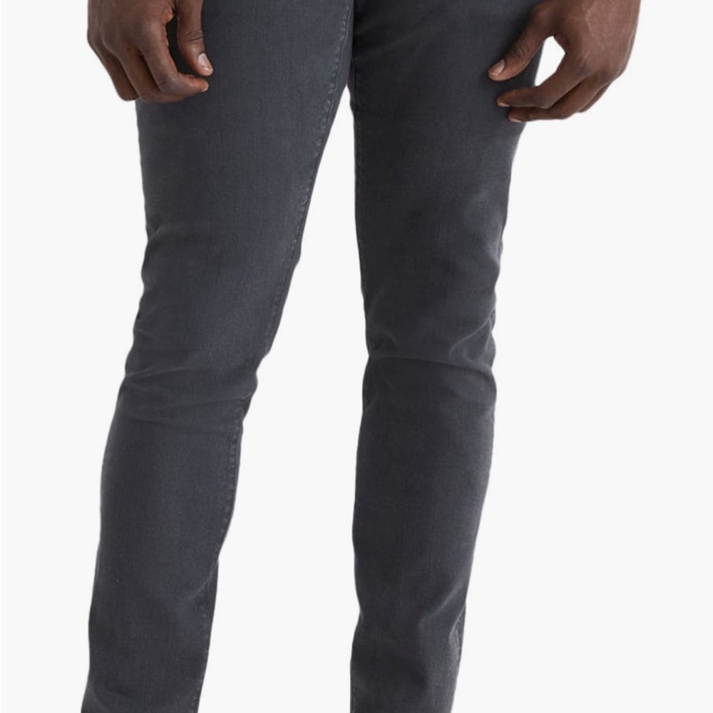 Madewell Men's Charcoal Athletic Slim Jeans